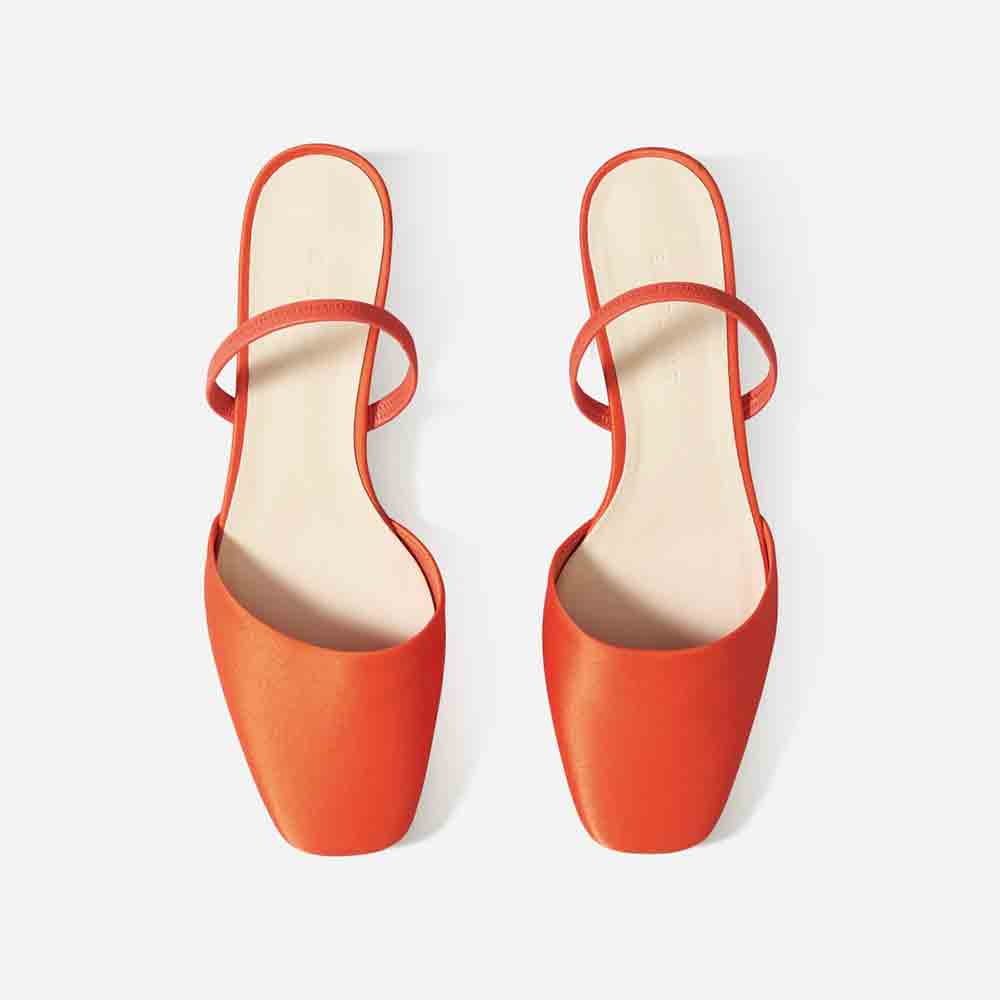 Tapered Square Toe Slingback - Ảnh 2