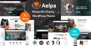 Aelpa - Chủ đề WordPress từ thiện phi lợi nhuận