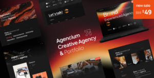 Agencium | Chủ đề WordPress cho Cơ quan sáng tạo & Danh mục đầu tư