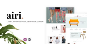 Airi - Chủ đề WooCommerce sạch sẽ, tối giản