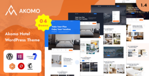 Akomo - Chủ đề WordPress cho khu nghỉ dưỡng và khách sạn