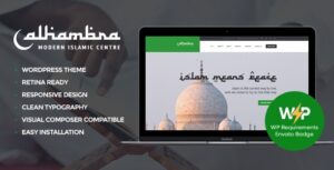 Alhambra | Chủ đề WordPress về Nhà thờ Hồi giáo & Hồi giáo + RTL