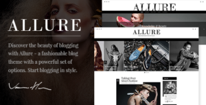 Allure - Chủ đề blog làm đẹp và thời trang