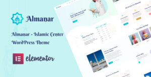Almanar - Chủ đề WordPress của Trung tâm Hồi giáo