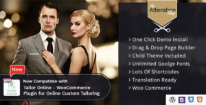 Alteration Shop - Chủ đề WordPress WooCommerce dành cho thợ may