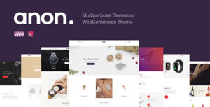Anon - Chủ đề WooCommerce đa năng của Elementor