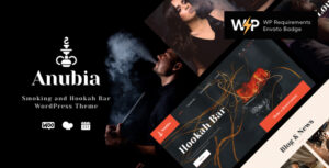 Anubia | Chủ đề WordPress về quán hút thuốc và hookah