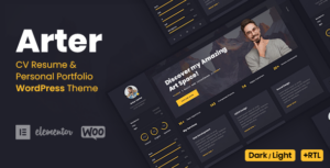 Arter - Chủ đề WordPress Resume