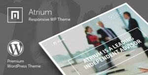 Atrium - Chủ đề WordPress cho cố vấn tư vấn tài chính