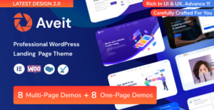 Aveit - Chủ đề WordPress trang đích