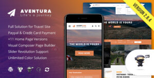 Aventura - Hệ thống đặt tour du lịch & tour du lịch WordPress Theme