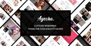 Ayesha - Chủ đề WordPress cho tiệm làm tóc và làm đẹp