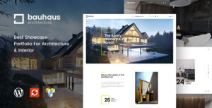 Bauhaus - Chủ đề WordPress về Kiến trúc & Nội thất