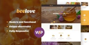 Beelove | Chủ đề WordPress cho cửa hàng trực tuyến sản xuất mật ong và đồ ngọt