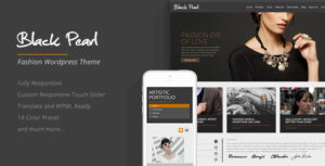 Black Pearl - Chủ đề WordPress thời trang đáp ứng