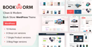Bookworm - Chủ đề WooCommerce cho hiệu sách & cửa hàng sách