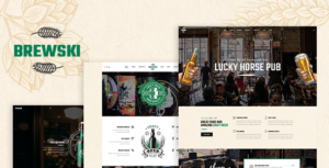 Brewski - Chủ đề WordPress về quán rượu và nhà máy bia