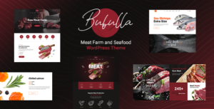Bubulla - Chủ đề WordPress cho trang trại thịt, cửa hàng bán thịt và hải sản