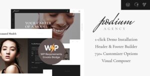 Bục giảng | Chủ đề WordPress của Công ty người mẫu thời trang