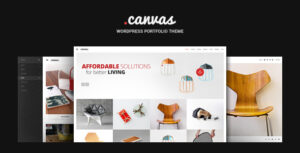 Canvas - Chủ đề WordPress cho Cơ quan Nội thất và Đồ nội thất