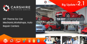 Car Shire || Chủ đề WordPress cho thợ sửa chữa và cơ khí ô tô
