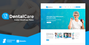 Chăm sóc răng miệng - Chủ đề WordPress về nha khoa và y tế