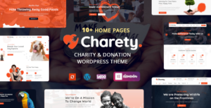 Charety - Chủ đề WordPress từ thiện và quyên góp