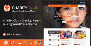 Charity Club - Chủ đề WordPress gây quỹ