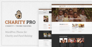 Charity Pro: Chủ đề WordPress gây quỹ
