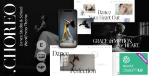 Choreo - Chủ đề WordPress cho Studio khiêu vũ & Trường học