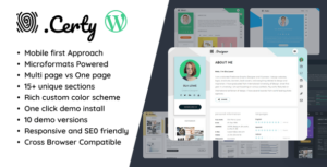 Chủ đề WordPress CV & Sơ yếu lý lịch sáng tạo