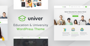 Chủ đề WordPress của trường đại học - Univer