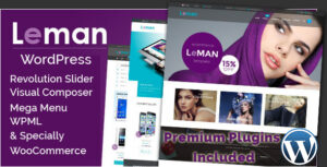 Chủ đề WordPress thương mại điện tử đáp ứng Leman