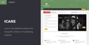 Chủ đề WordPress từ thiện | ICARE