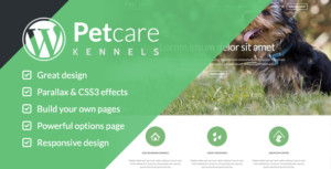 Chủ đề WordPress về chuồng chó PetCare