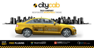 CityCab - Taxi Company  WordPress Theme
