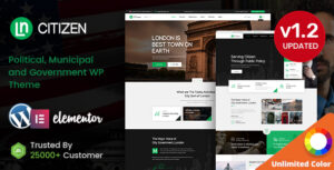 CityZen - Chủ đề WordPress của chính quyền và thành phố + RTL