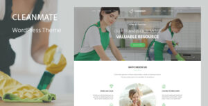 CleanMate - Chủ đề WordPress về vệ sinh