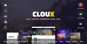 Cloux | Game & Gaming Theme