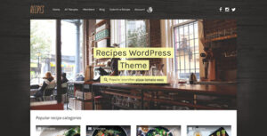 Công thức nấu ăn - Chủ đề WordPress