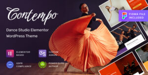 Contempo - Chủ đề WordPress Trường dạy khiêu vũ