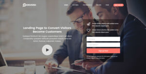 Conversi - Trang đích WordPress chuyển đổi chuyên nghiệp
