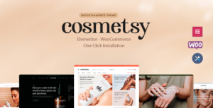 Cosmetsy - Chủ đề cửa hàng mỹ phẩm làm đẹp