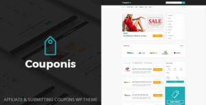 Couponis - Chủ đề WordPress về liên kết và gửi phiếu giảm giá