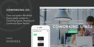 Coworking Co. - Chủ đề WordPress Creative Space