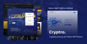Cryptro - Tiền điện tử, NFT, Blockchain, Bitcoin WordPress