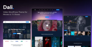 Dali - Chủ đề WordPress Phim & Chương trình truyền hình