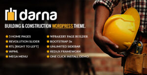 Darna – Chủ đề WordPress Xây dựng & Thi công