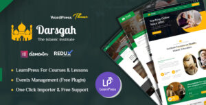 Darsgah - Chủ đề WordPress về Viện Hồi giáo & Giáo dục + RTL
