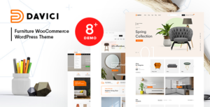 Davici – Chủ đề WordPress WooCommerce cho đồ nội thất